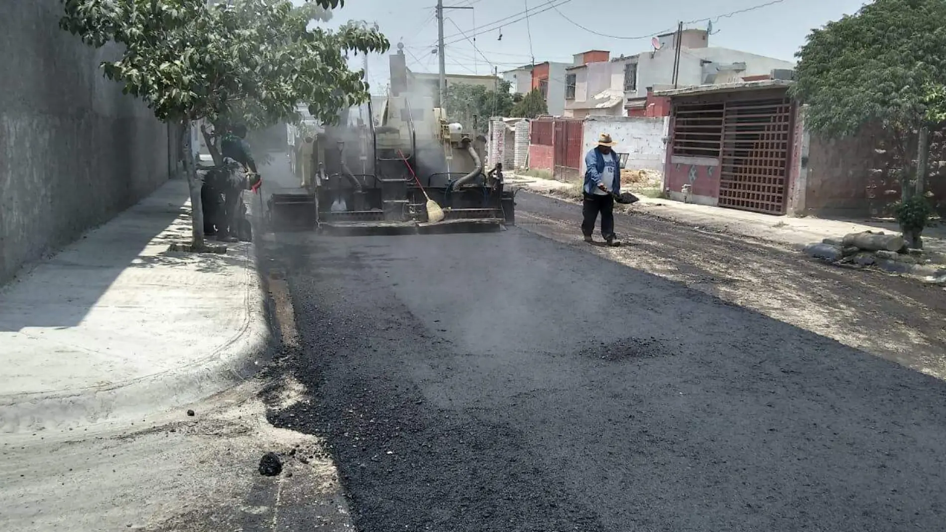 03 A 20 días del temporal lluvioso se trabaja aún en reposiciones